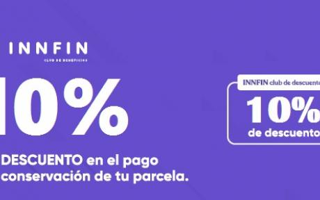 OBTENE HASTA UN 10% DE DESCUENTO CON EL SIGUIENTE CODIGO: BENEFICIOINNFIN